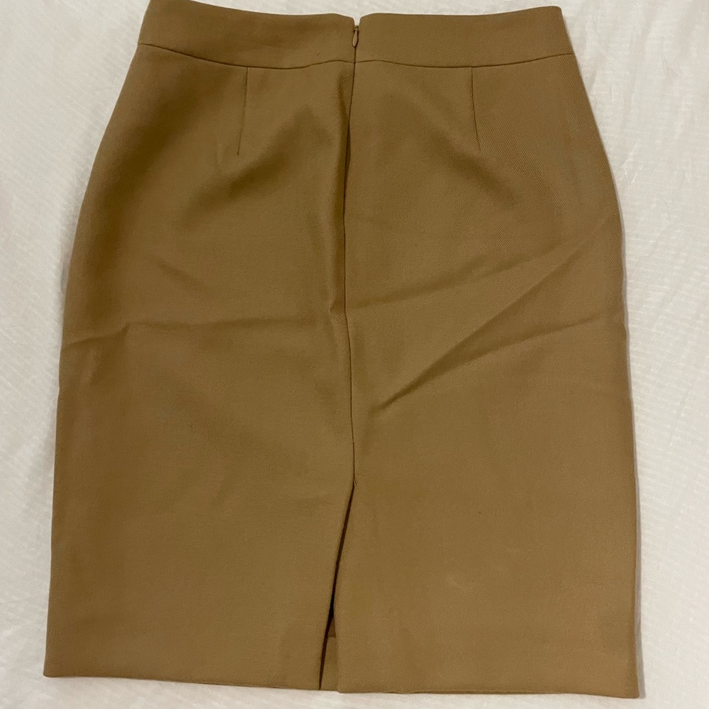 J. Crew No. 2 Pencil Skirt in Double Serge Wool